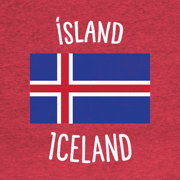 Iceland Flag by phenomad